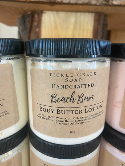 Body Butter Lotion Beach Bum