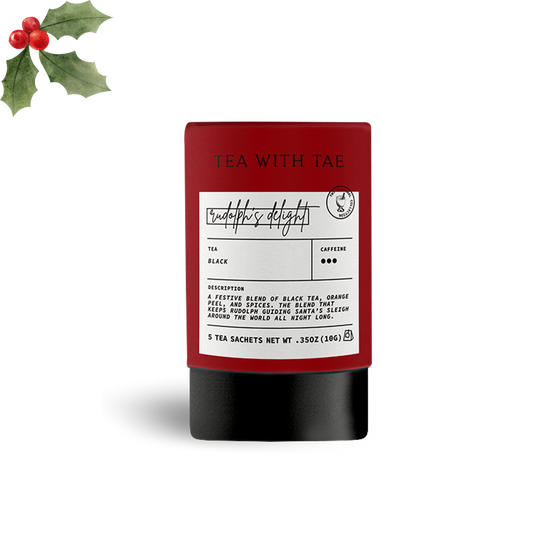 Rudolph's Delight Holiday Mini Tube (5 tea bags)