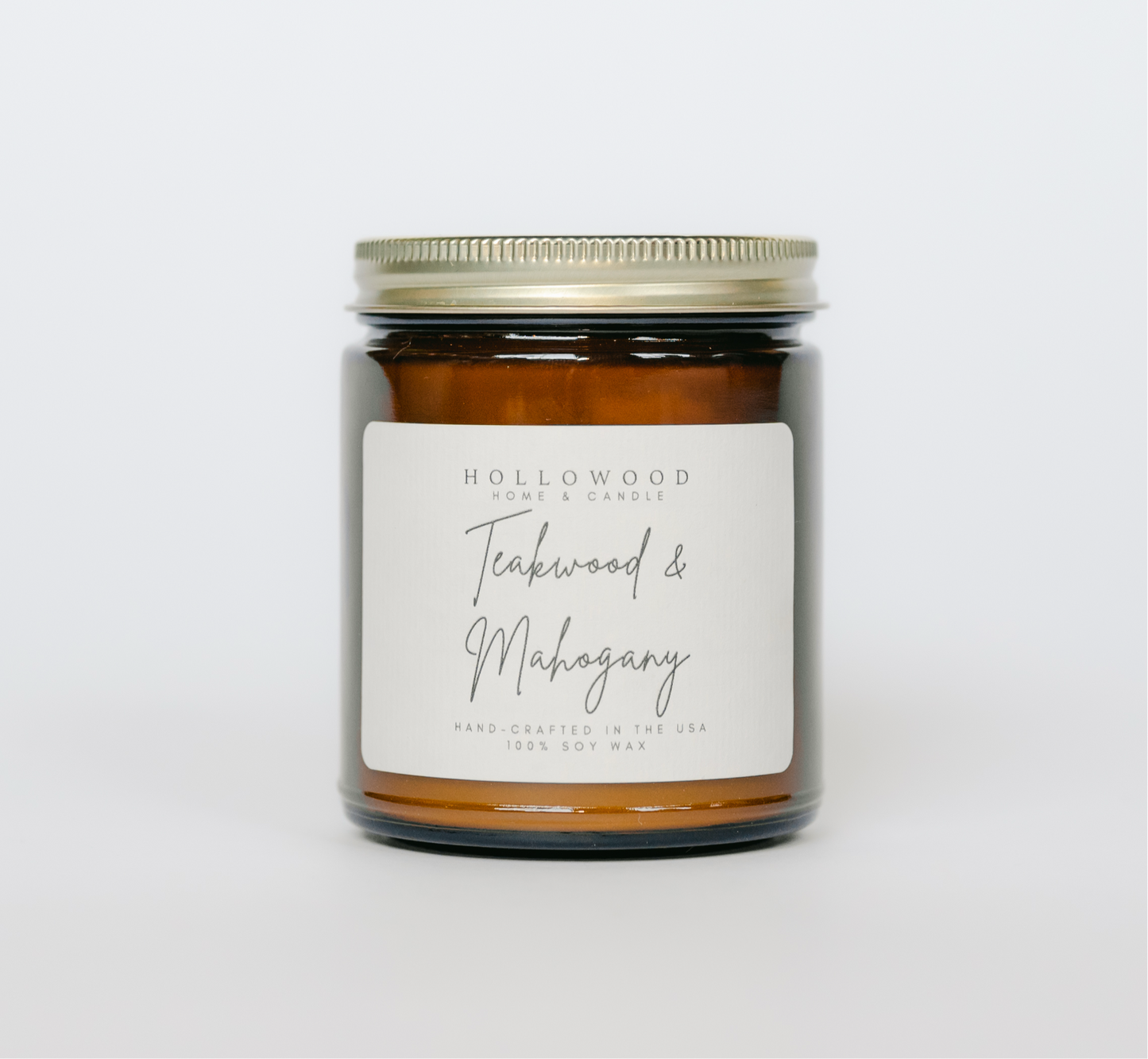 Teakwood & Mahogany Candle