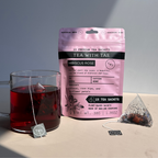 Hibiscus Rose Herbal Tea Pouch (15 Tea bags) for retail: 15 Sachets