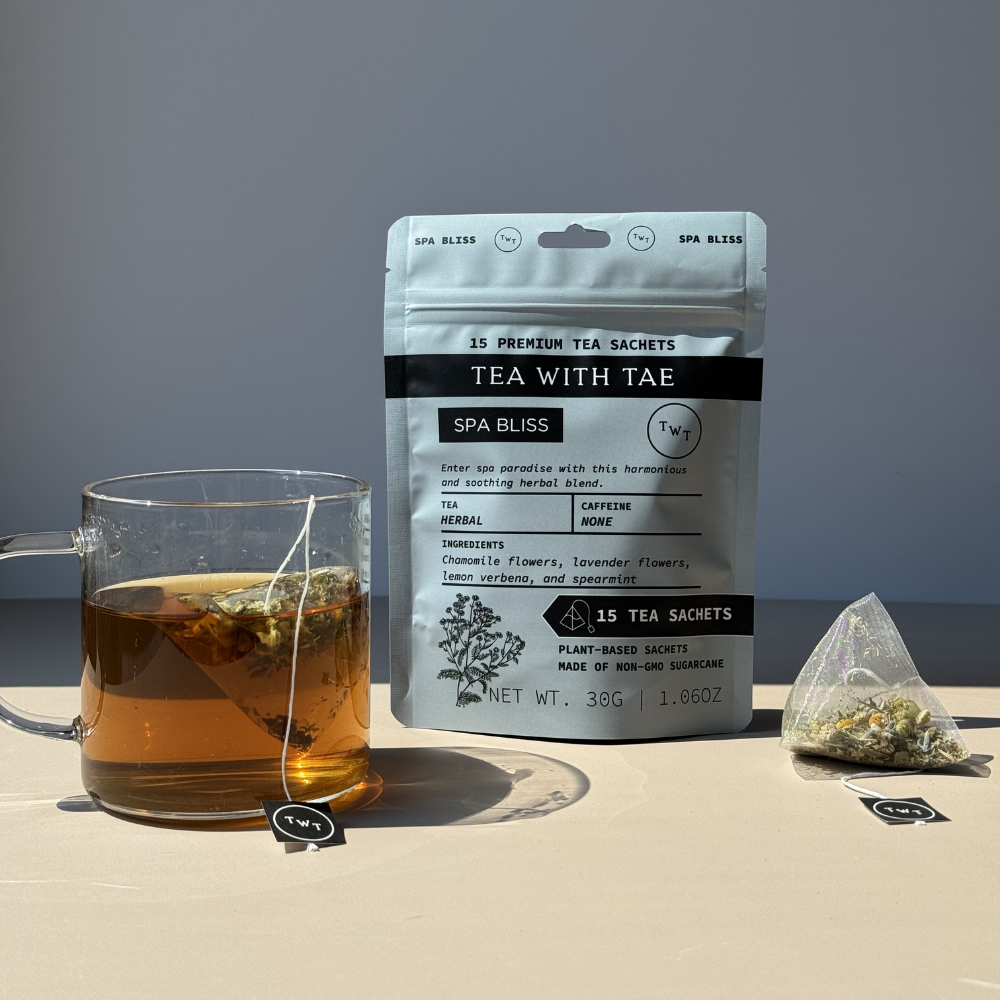 Spa Bliss Herbal Tea Pouch (15 Tea bags) for retail: 15 Sachets