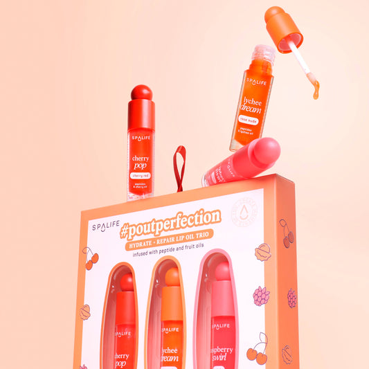 PoutPerfection Lip Gloss Trio Holiday Gift Set