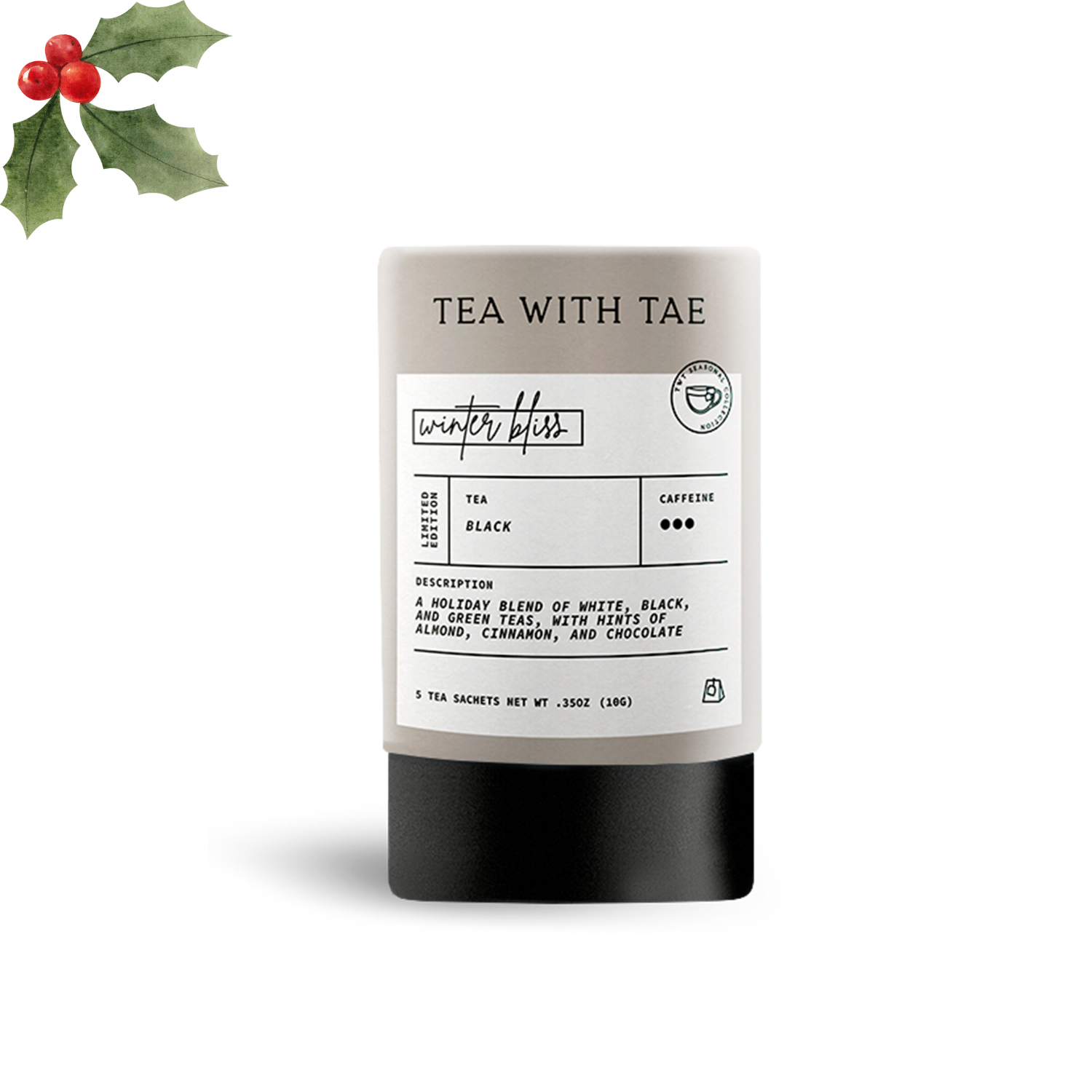Winter Bliss Holiday Mini Tube (5 tea bags)