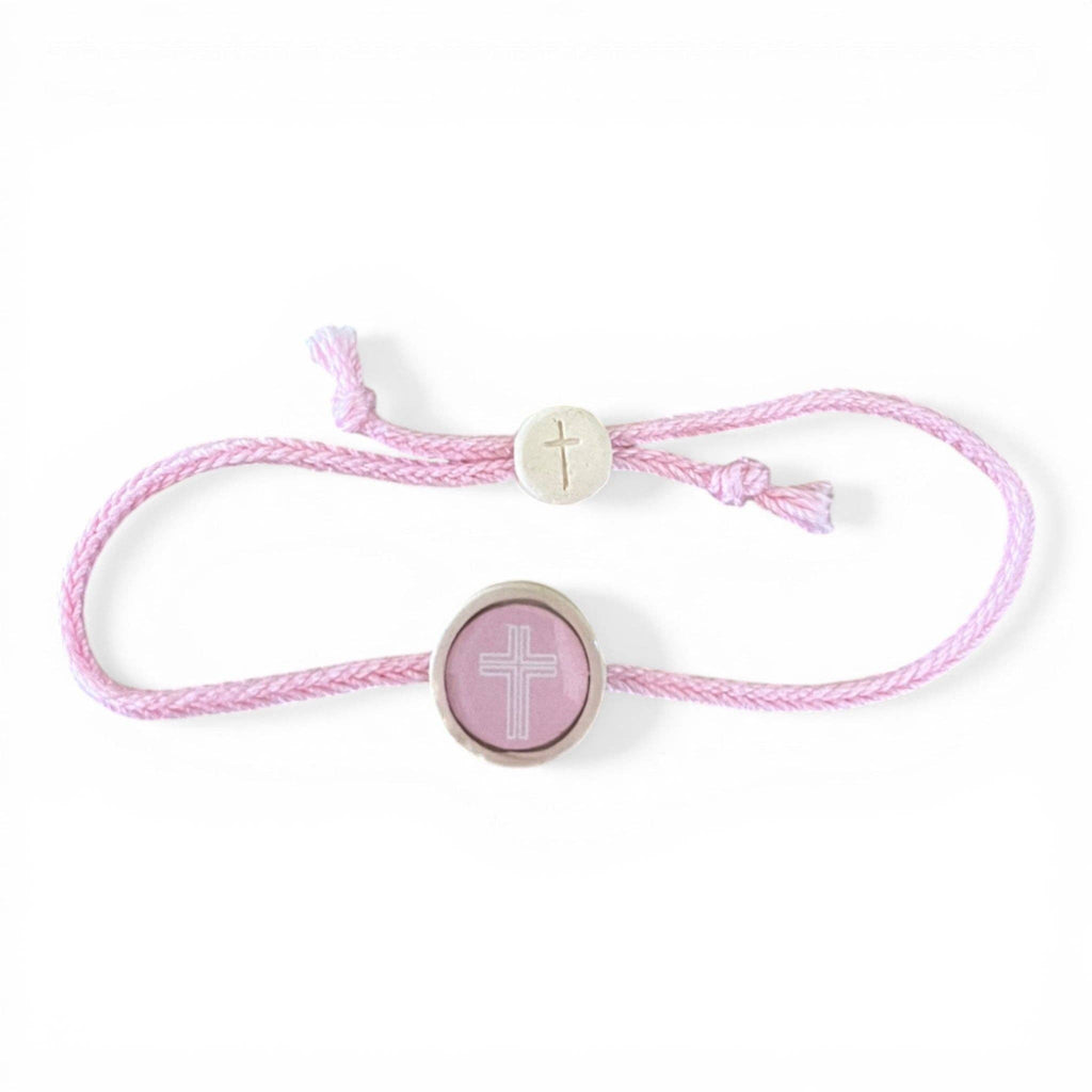 Tap To Pray® Survivor Series Bracelet: Vanilla + Cross