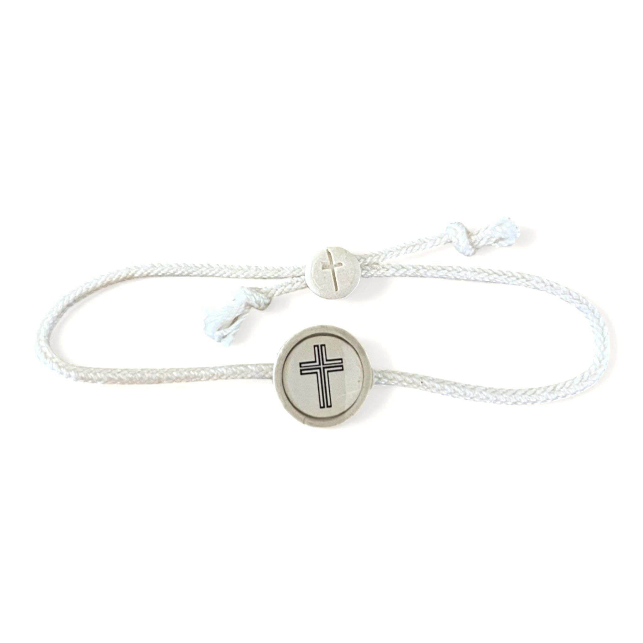 Tap To Pray® Survivor Series Bracelet: Moss + Cross