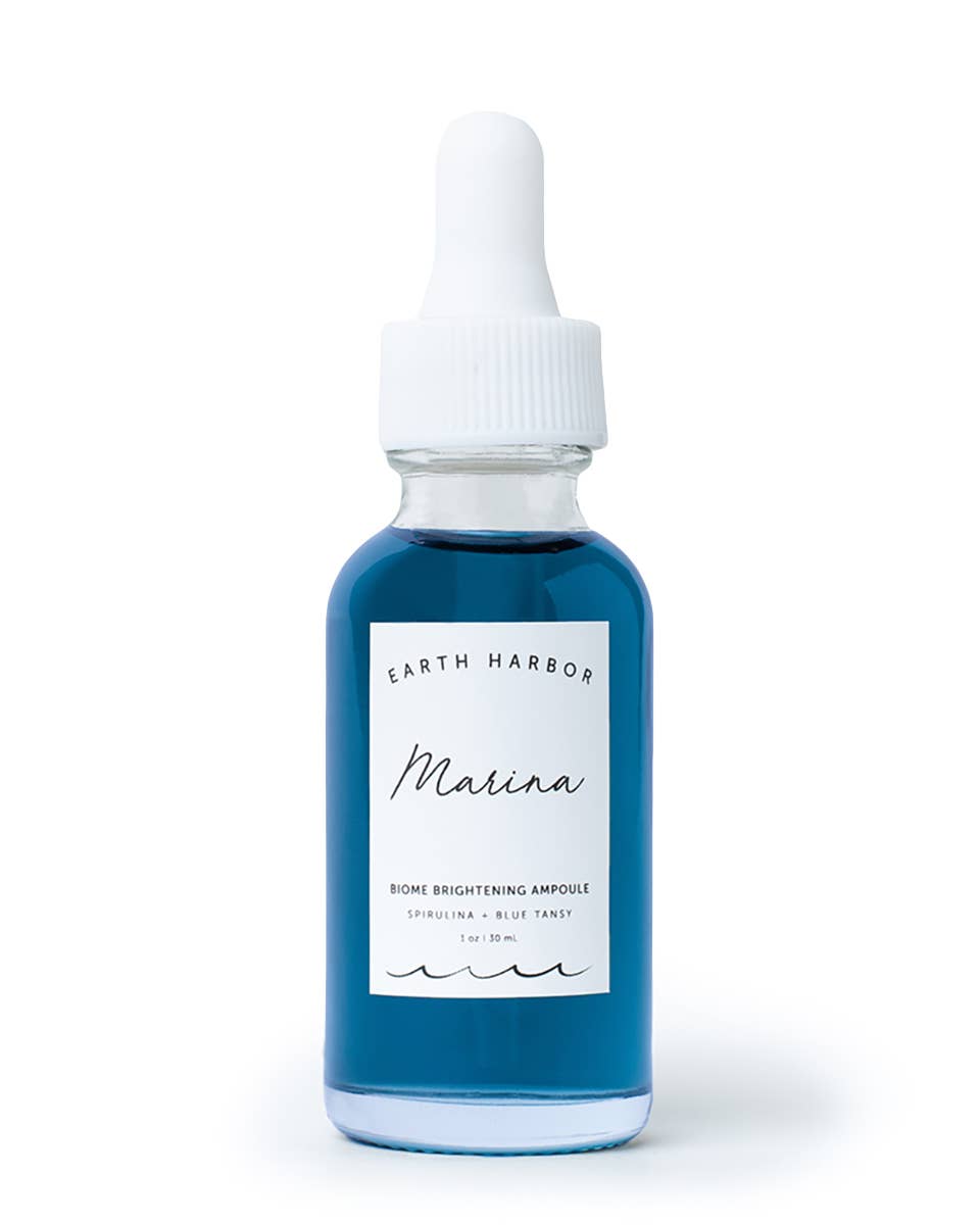 MARINA Biome Brightening Concentrate: Spirulina + Blue Tansy: 10 ml