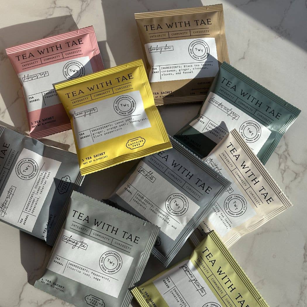 Jasmine Green Chinese Tea - Individually Wrapped Tea Bag