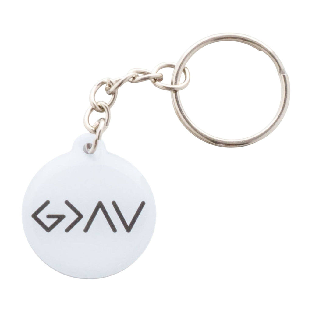 Tap To Pray® Acrylic Keychain: Black + Cross