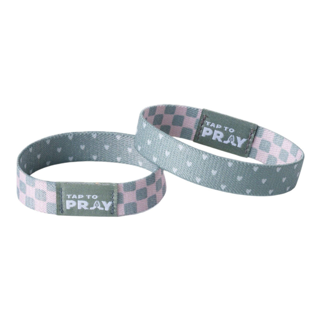 Tap To Pray® Wristband – Cottage & Tile: Small
