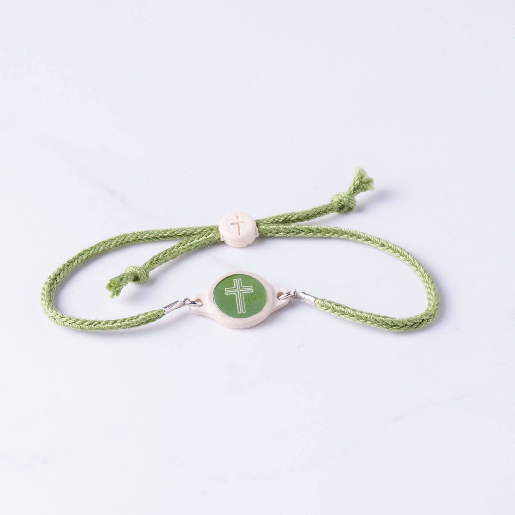 Tap To Pray® Survivor Series Bracelet: Lotus+ Cross