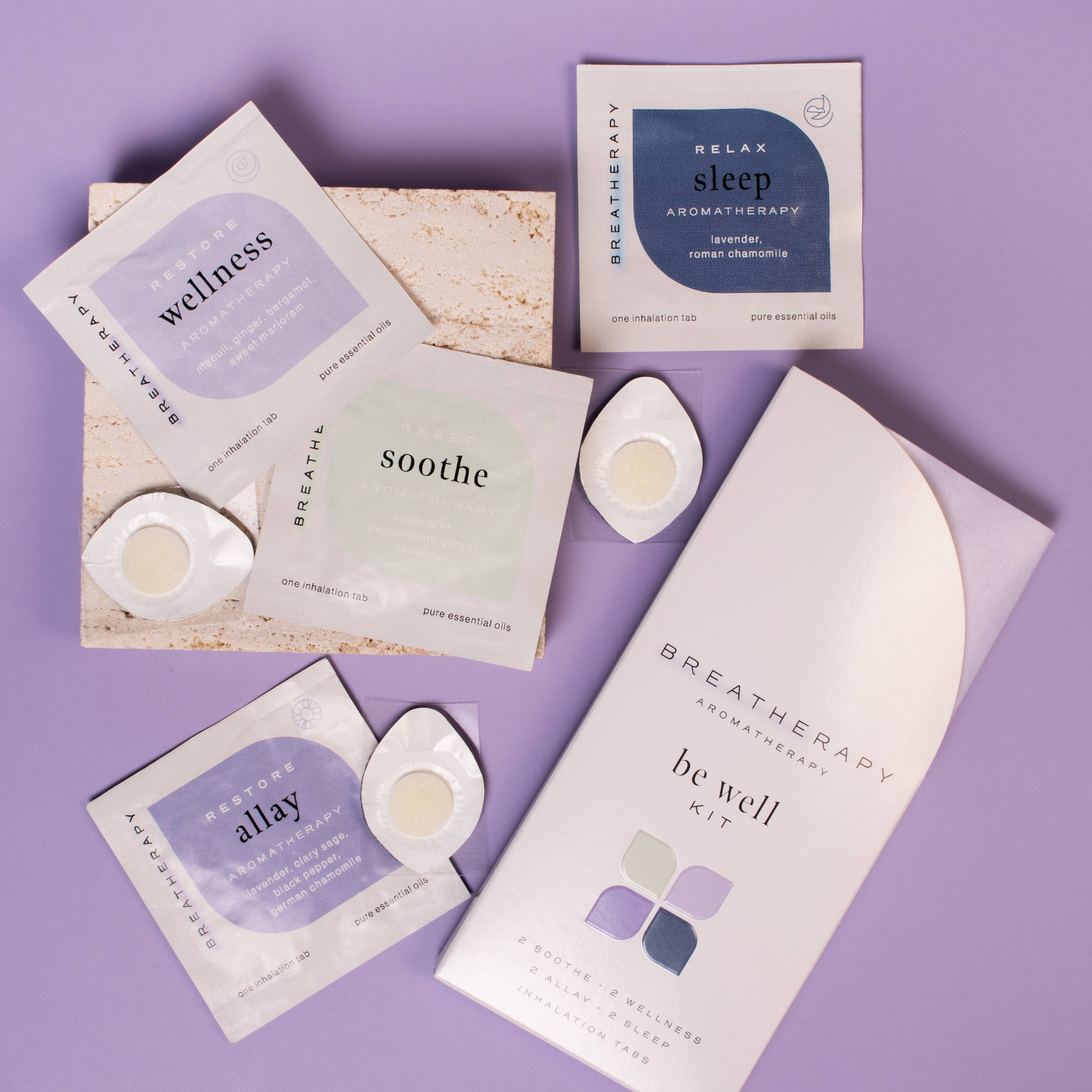 BE WELL KIT — Whole Body Wellness Aroma Patch Set (8 ct)