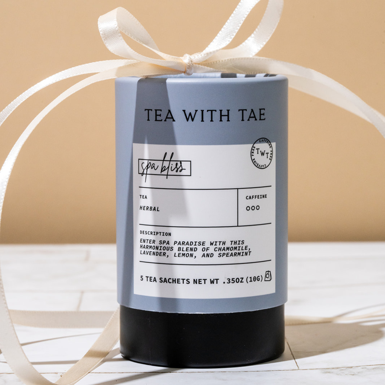 Spa Bliss Herbal Mini Tea Tube (5 tea bags)