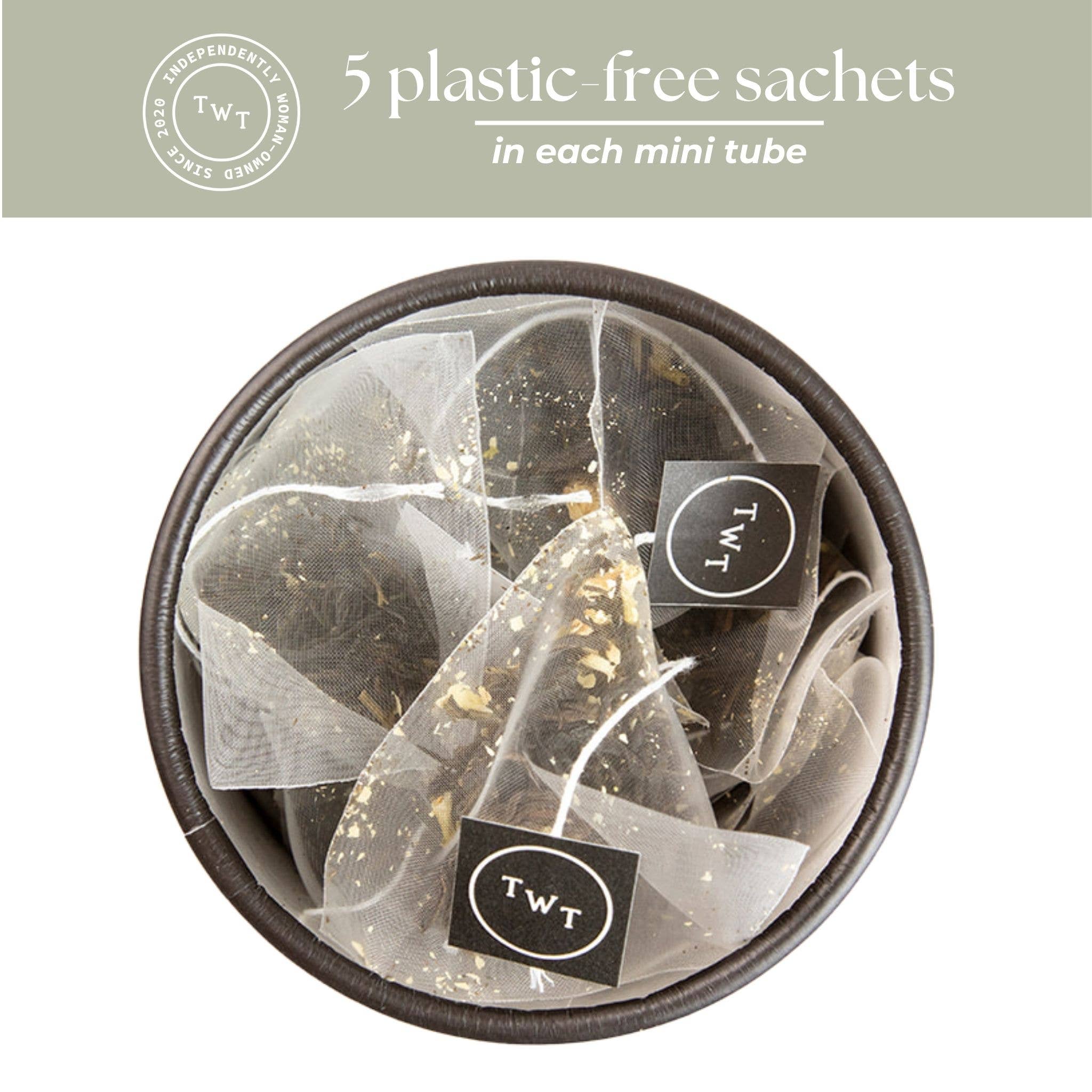 Jasmine Green Tea Mini Tube (5 tea bags)