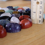 Half-Rounded Oval Pocket Stone / Cabochon - Bulk Crystals (Crystals & Stones): Quartz