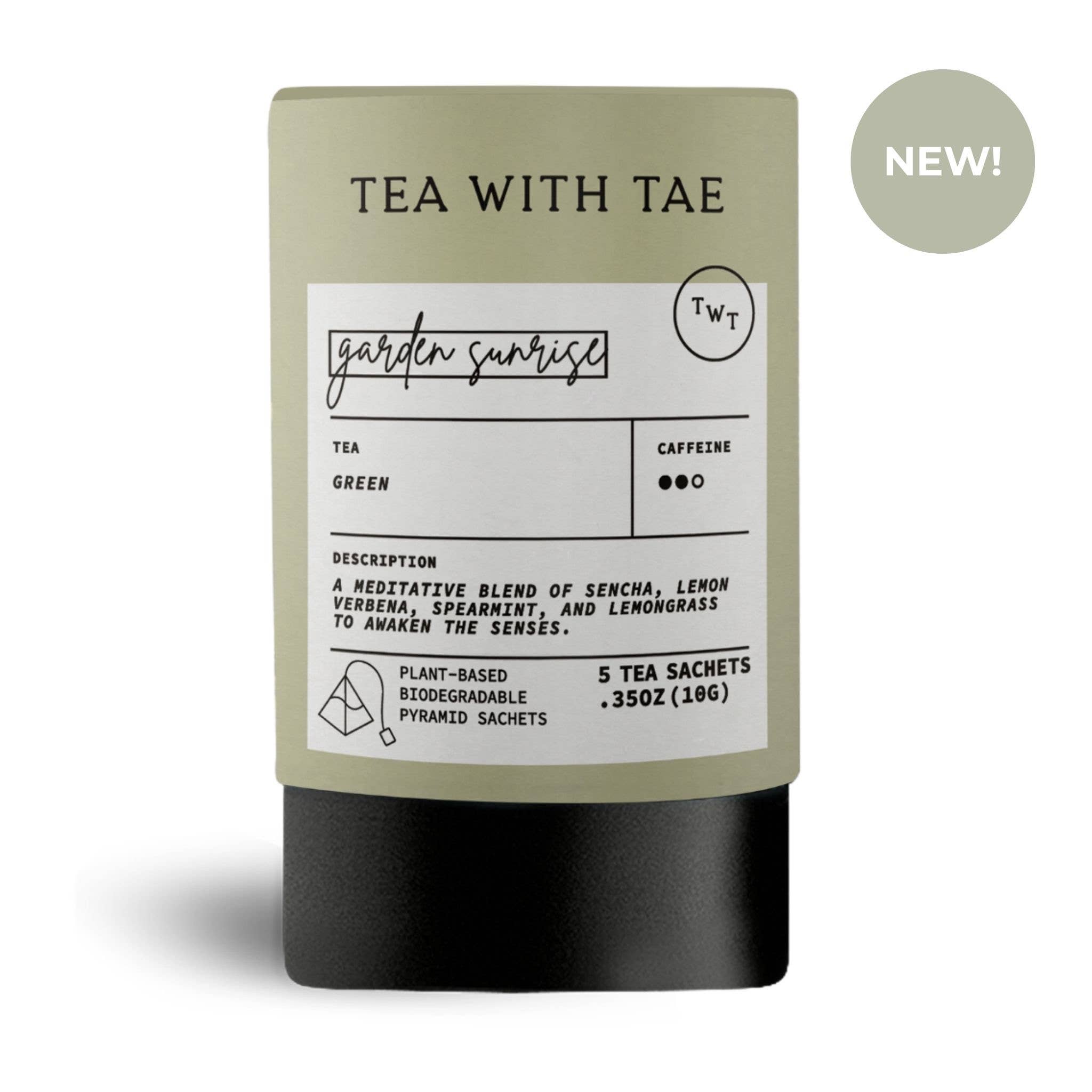 Garden Sunrise Mini Tea Tube (5 tea bags)