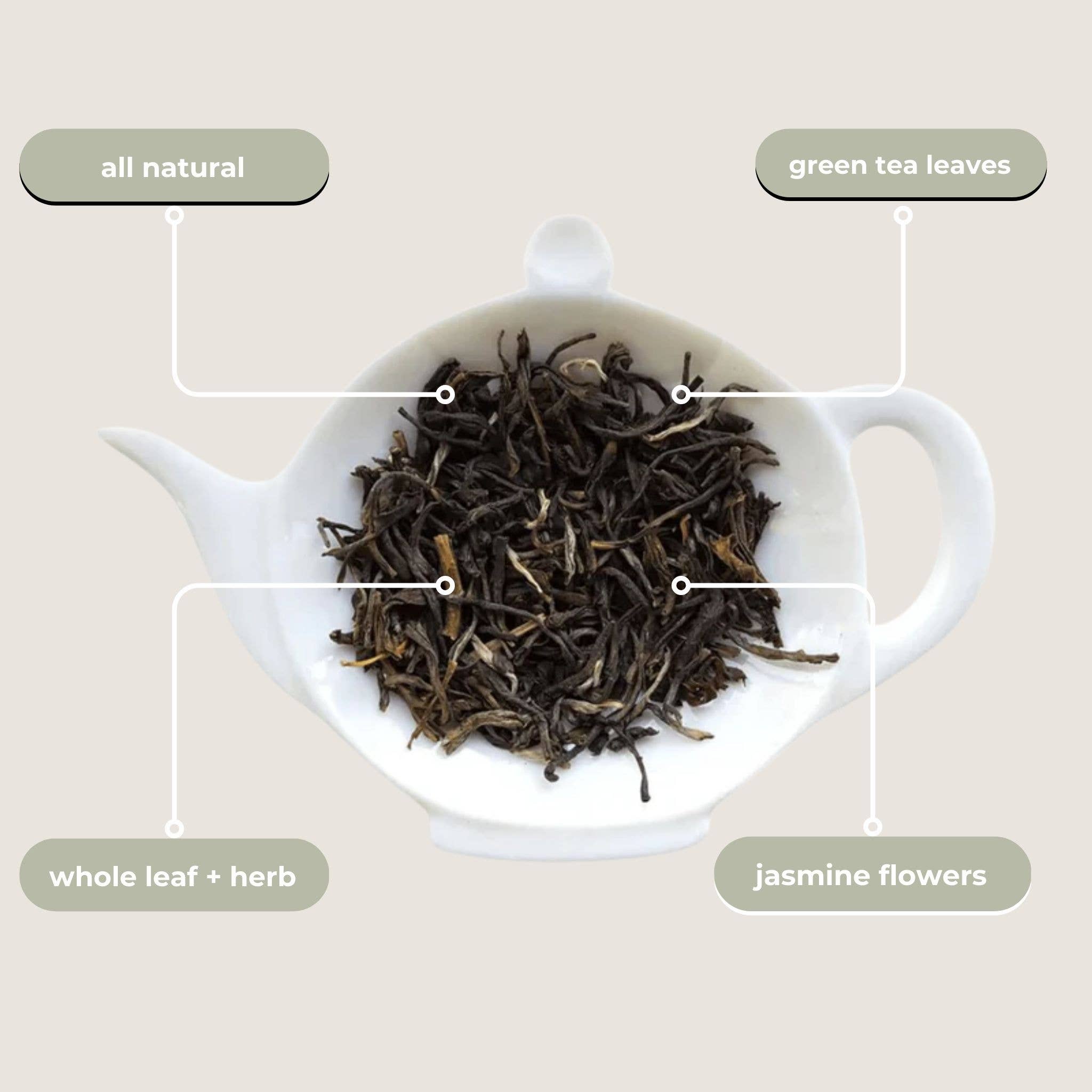 Jasmine Green Tea Mini Tube (5 tea bags)