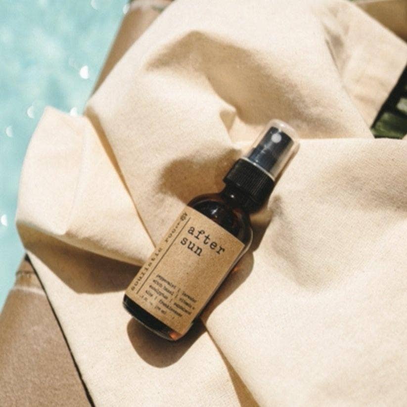 After Sun Spray – Aloe & Essential Oils for Sunburn Relief: 2 oz