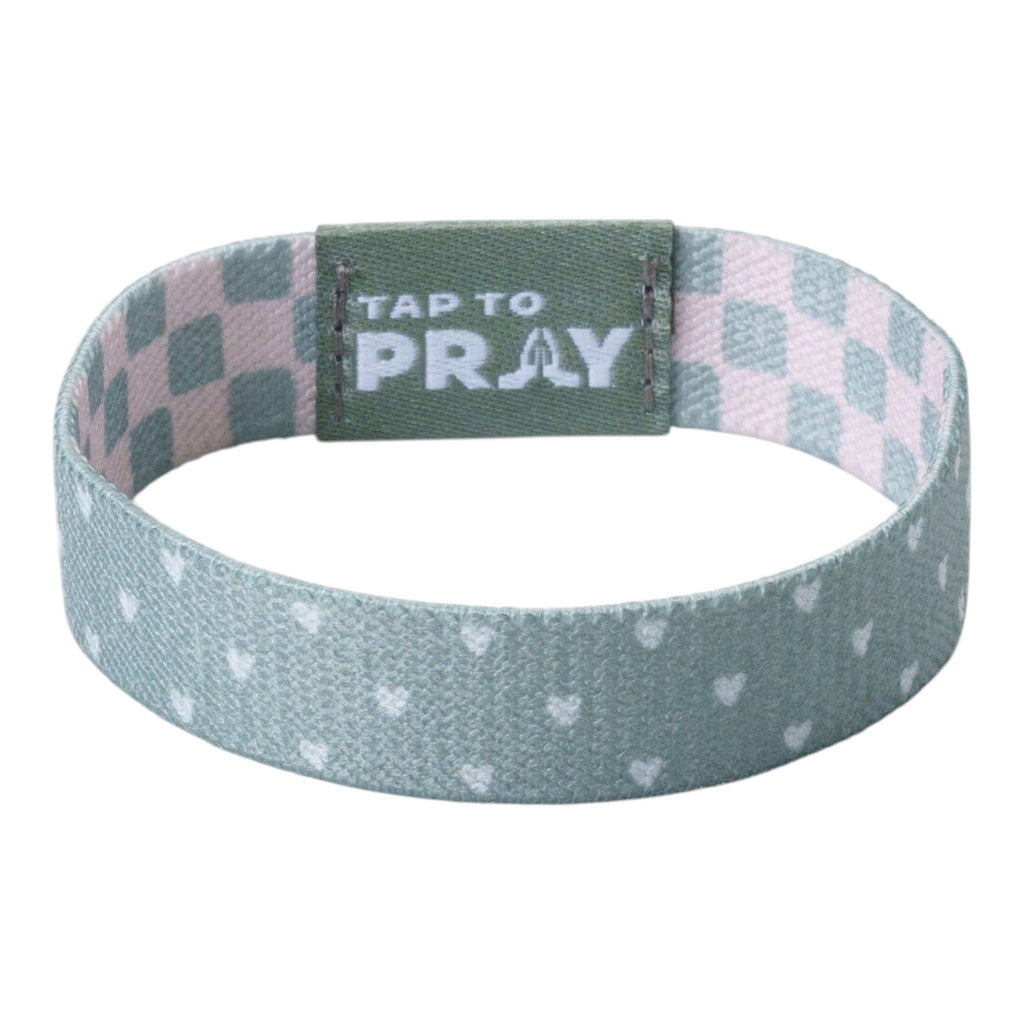 Tap To Pray® Wristband – Cottage & Tile: X-Small