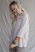 Airis Long Sleeve Top - Oatmeal