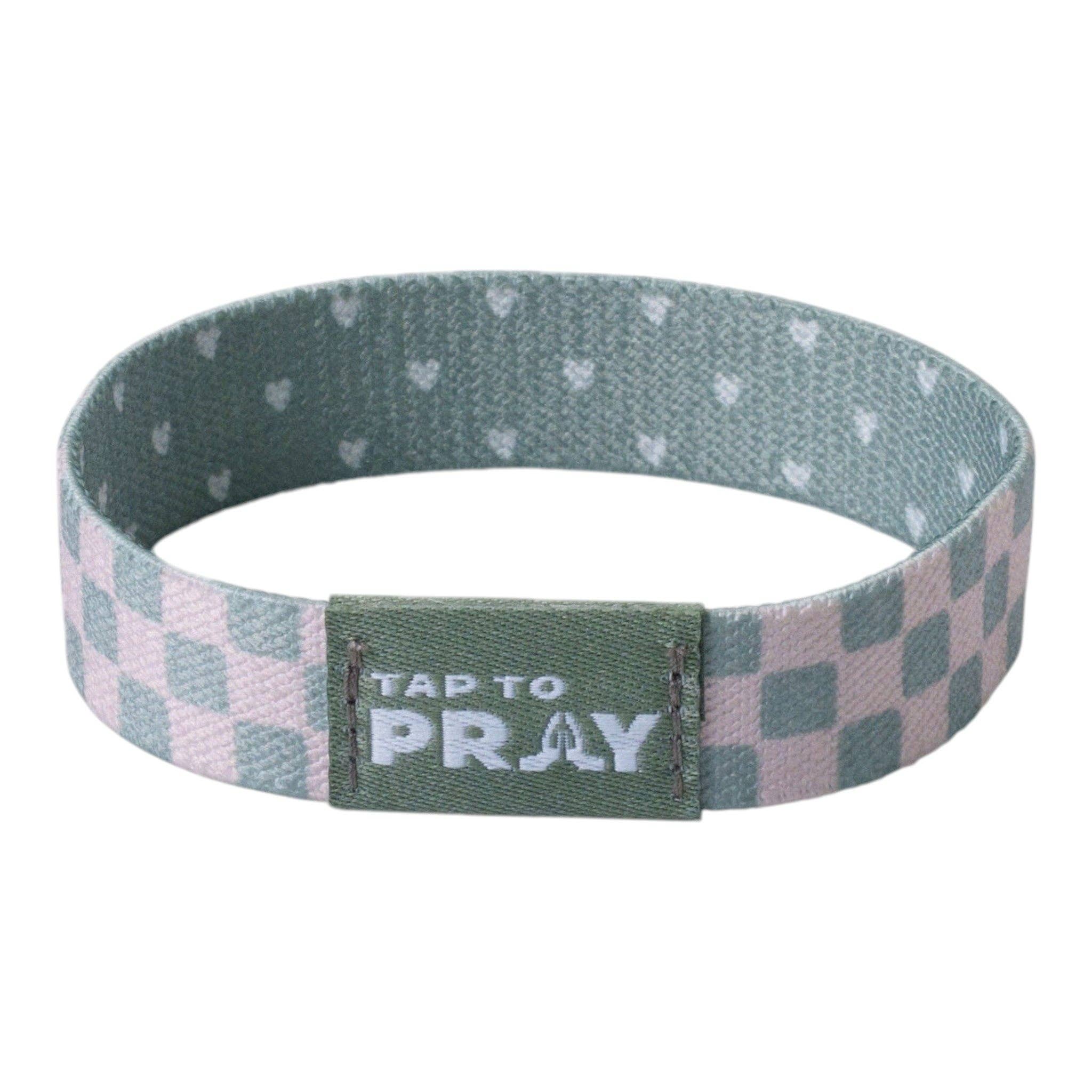 Tap To Pray® Wristband – Cottage & Tile: Small