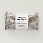 Lavender Eye Pillow - Gray Floral Relaxation