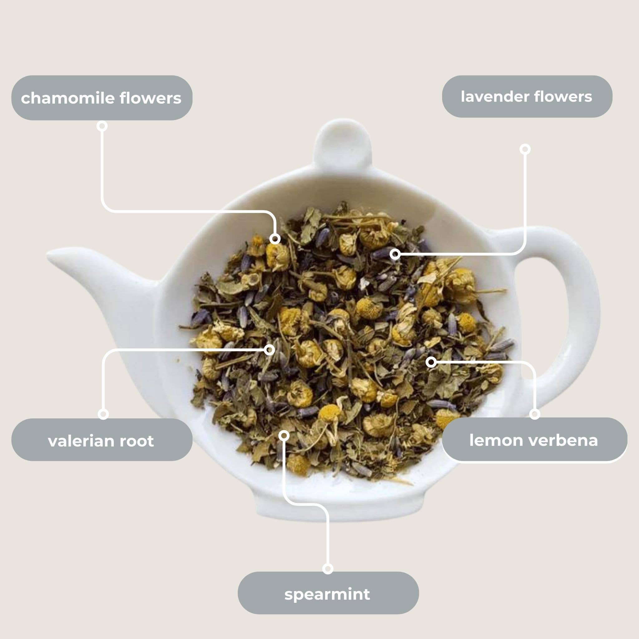 Bedtime Bliss Herbal Sleep Tea Mini Tube (5 tea bags)