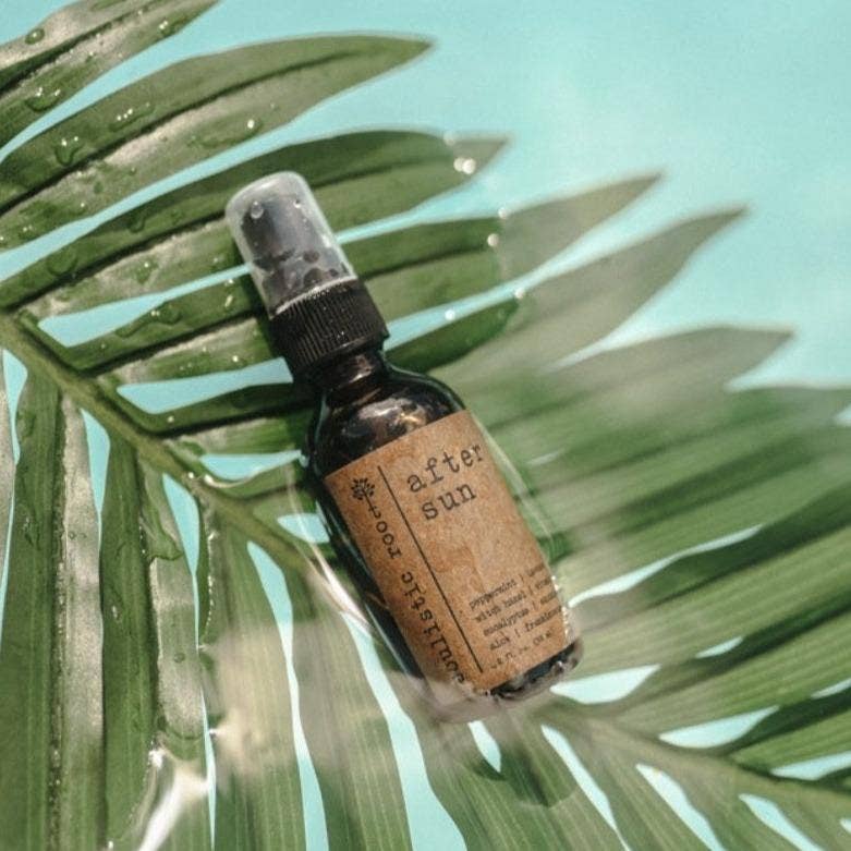After Sun Spray – Aloe & Essential Oils for Sunburn Relief: 2 oz