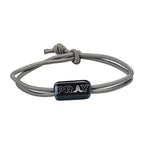 Tap To Pray® Survivor Series Tactical Bracelet: Onyx + Cross