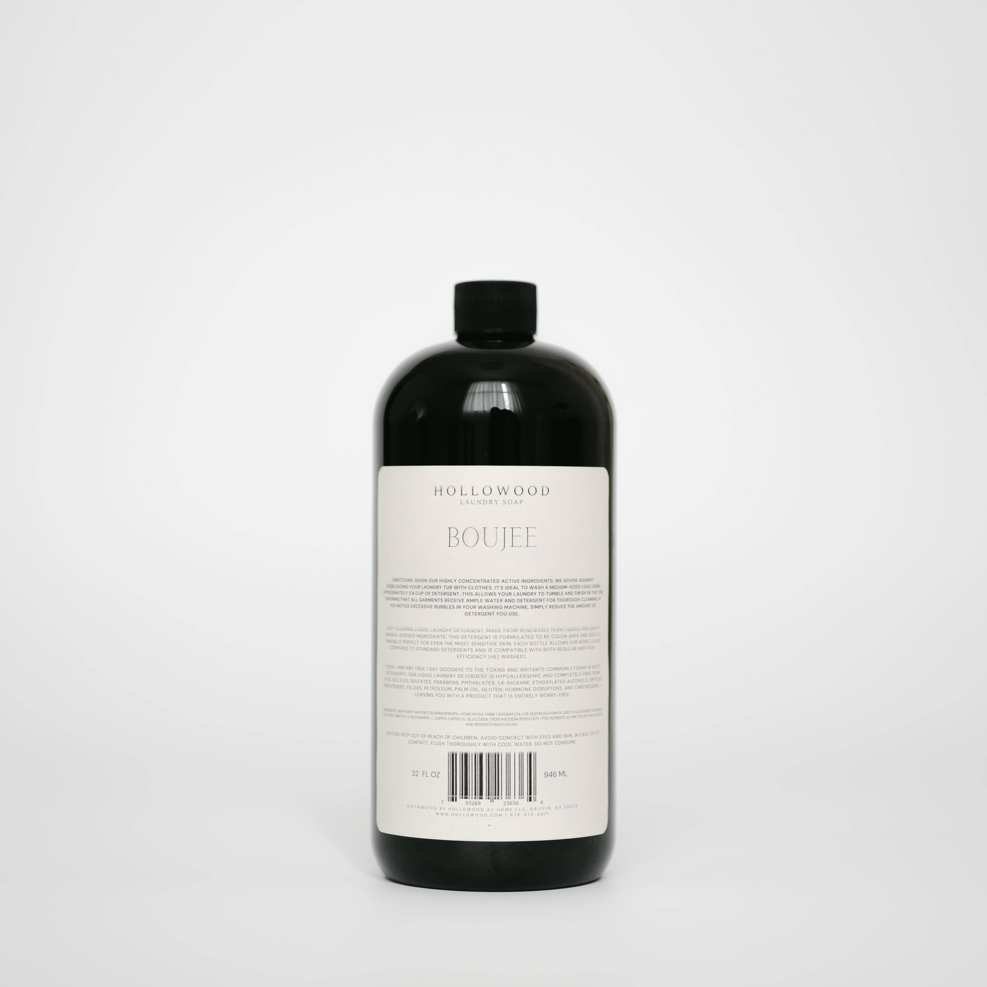 BOUJEE | LUXURY LIQUID LAUNDRY SOAP: 32 OUNCE