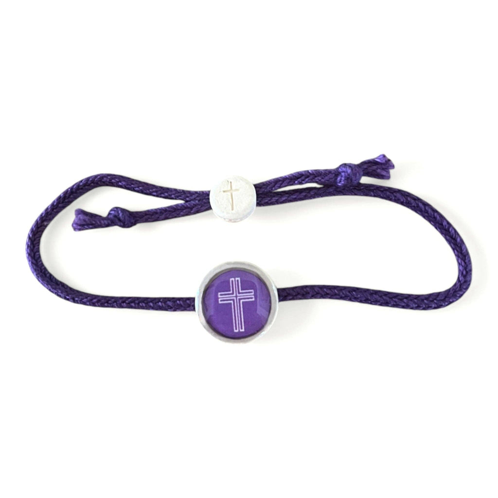 Tap To Pray® Survivor Series Bracelet: Vanilla + Cross
