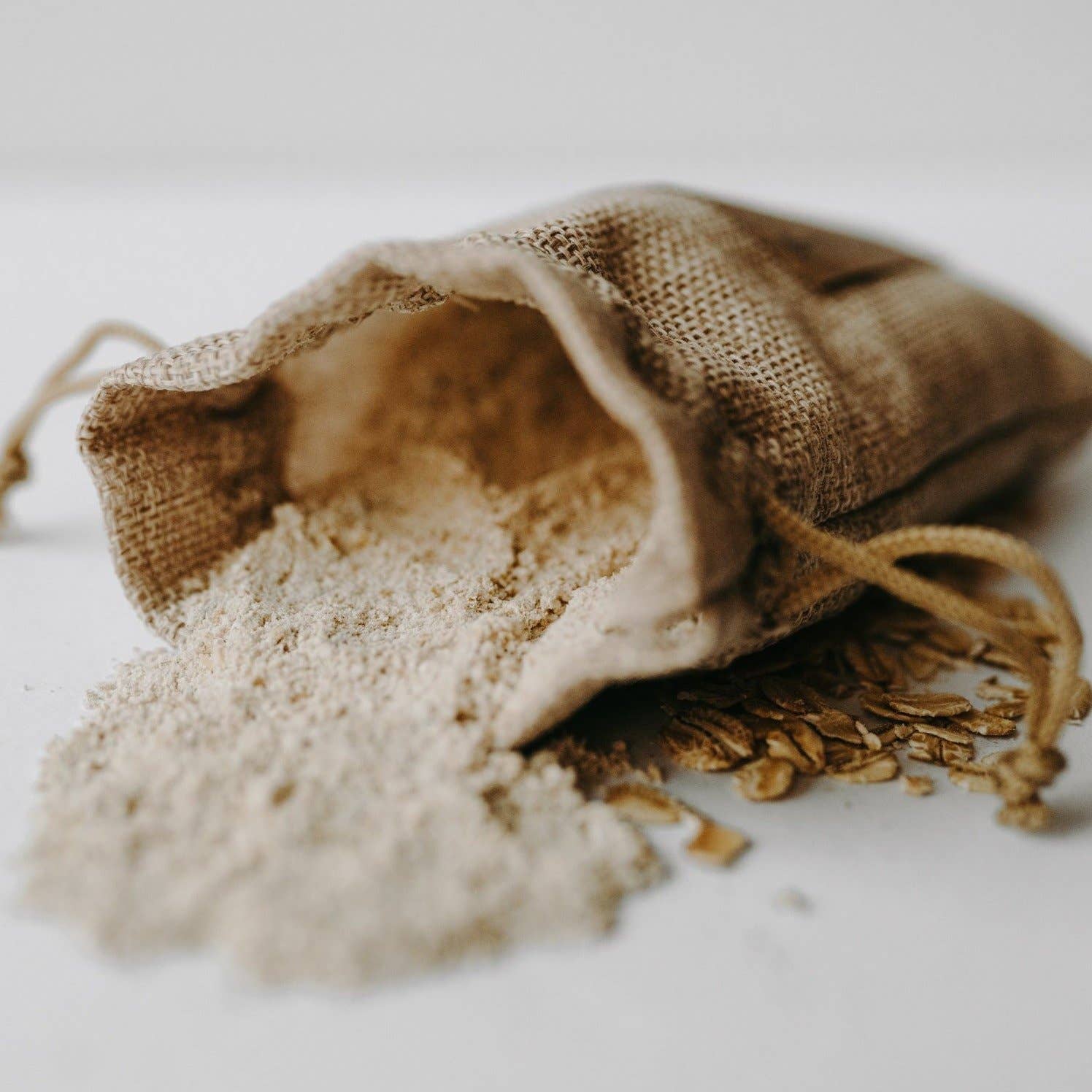 Herbal Oatmeal Bath Soak | Bath Tea- Lavender Rose Chamomile: Rose