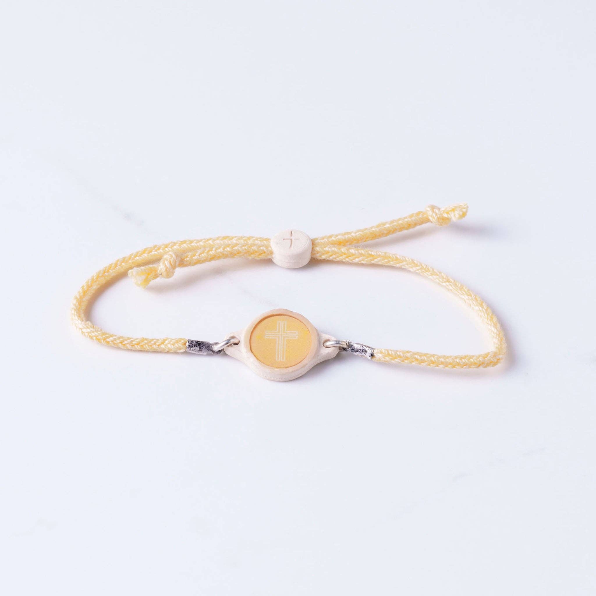Tap To Pray® Survivor Series Bracelet: Mocha + Cross