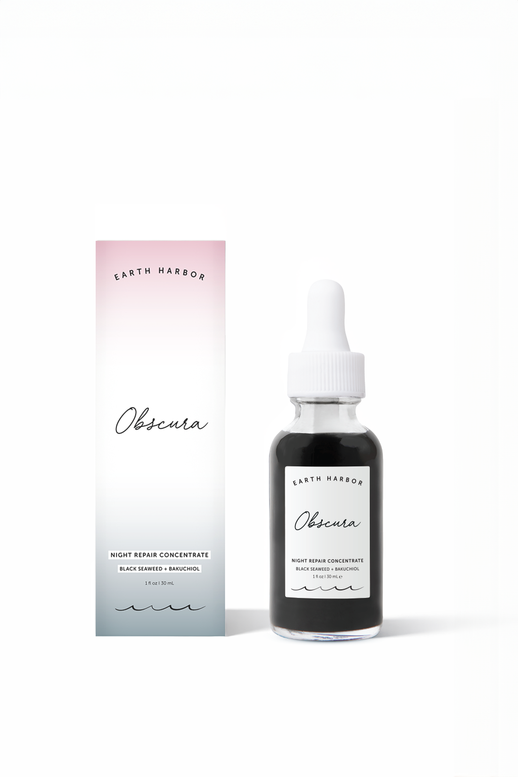 OBSCURA Night Repair Concentrate: Black Seaweed + Bakuchiol