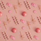 Holiday Gemstone and Bow Bobby Pins 4pc Set