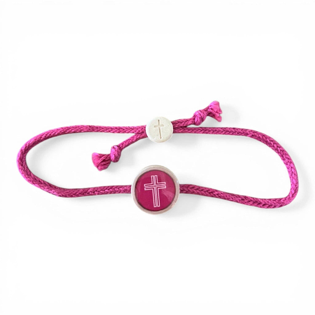 Tap To Pray® Survivor Series Bracelet: Vanilla + Cross
