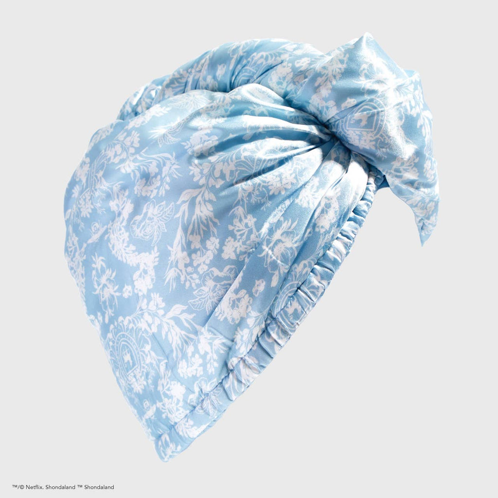 Kitsch x Bridgerton Satin Wrapped Hair Towel