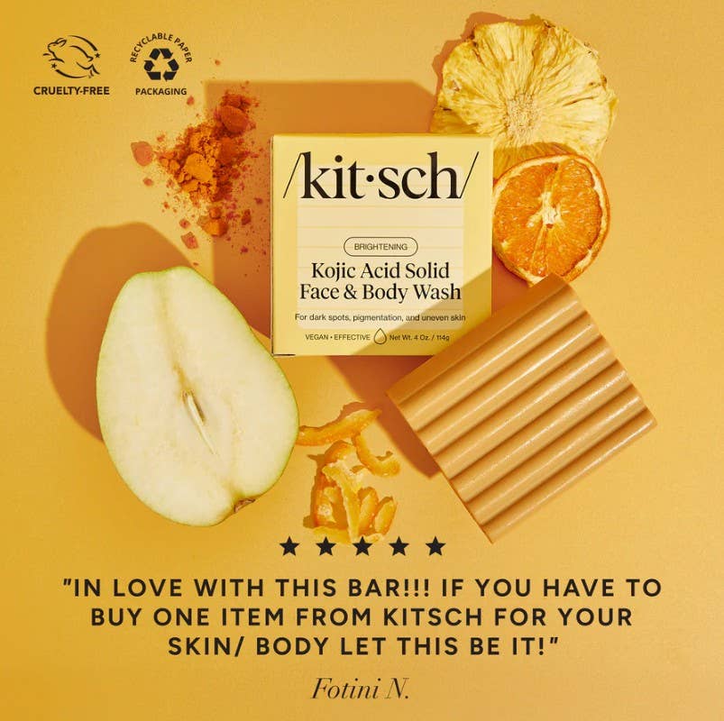 Kojic Acid Bar for Hyperpigmentation & Dark Spots