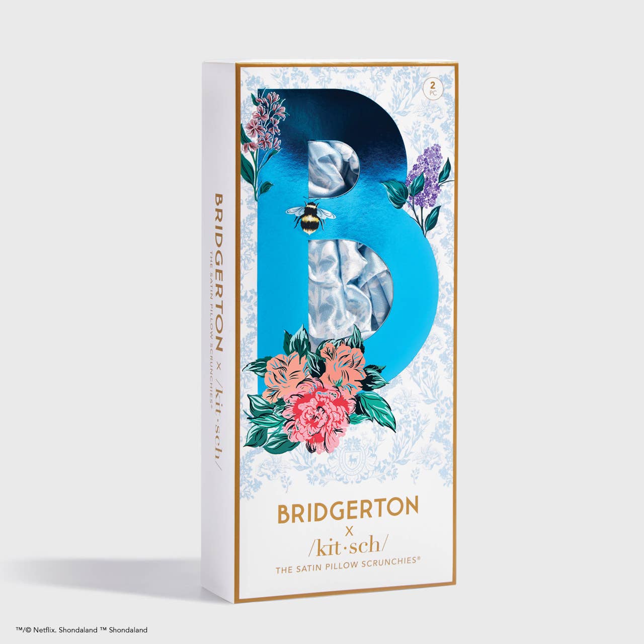 Kitsch x Bridgerton Satin Pillow Scrunchies