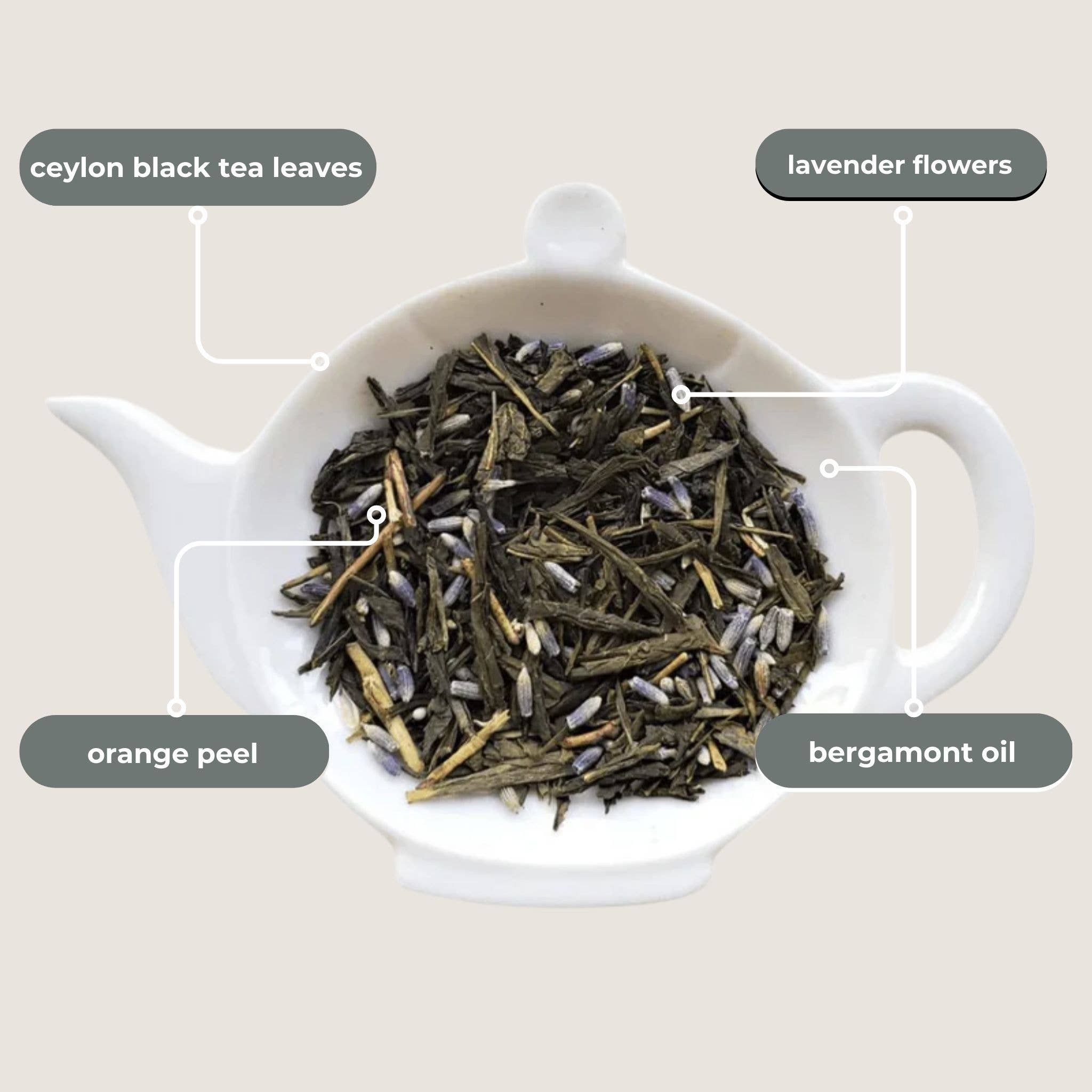 Lavender Earl Grey Black Tea Mini Tea Tube (5 tea bags)