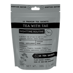 Nighttime Routine Herbal Tea Pouch (15 Tea bags) for retail: 15 Sachets