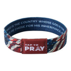 Tap To Pray® Wristband – Patriot: Medium