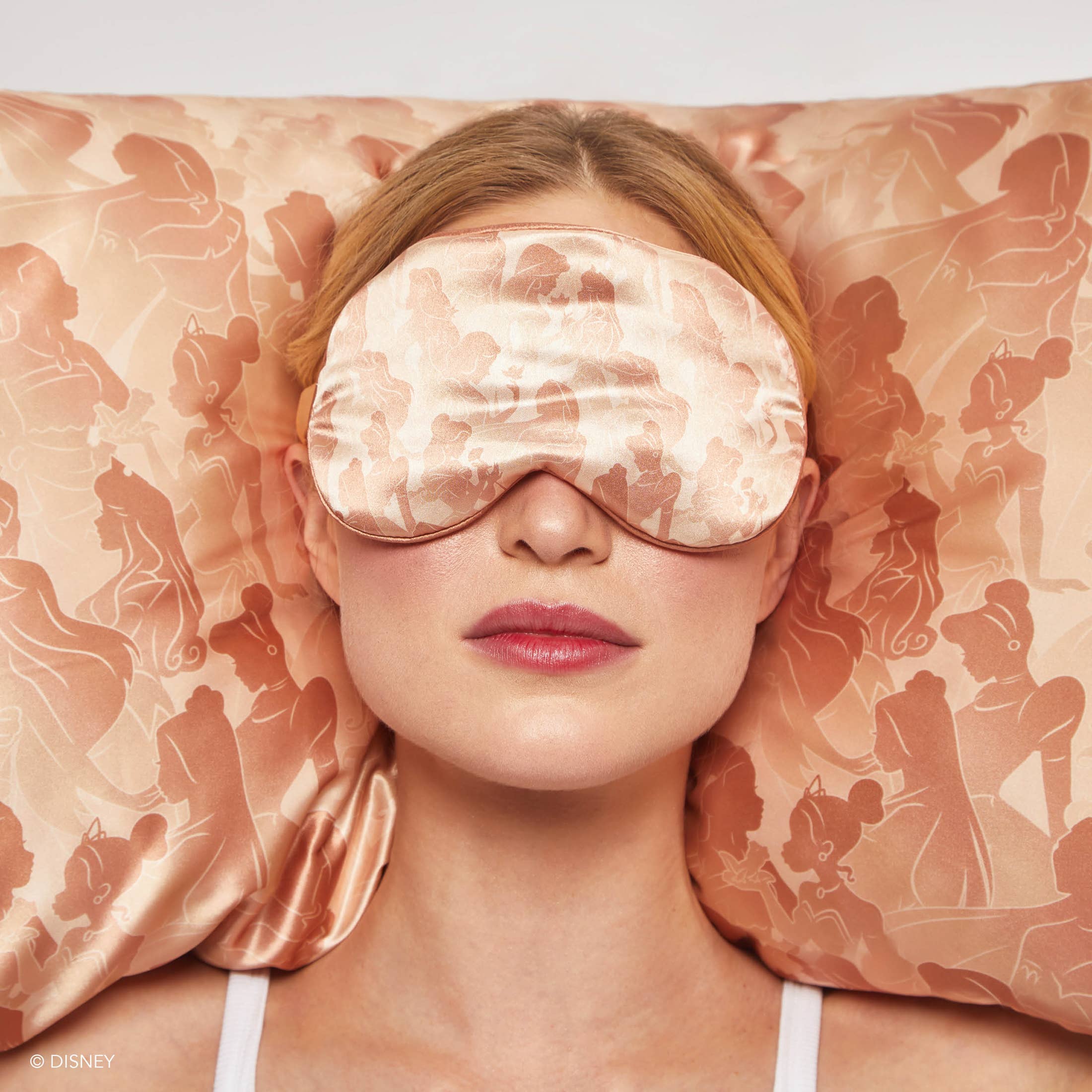 Disney x Kitsch Satin Eye Mask- Princess Party
