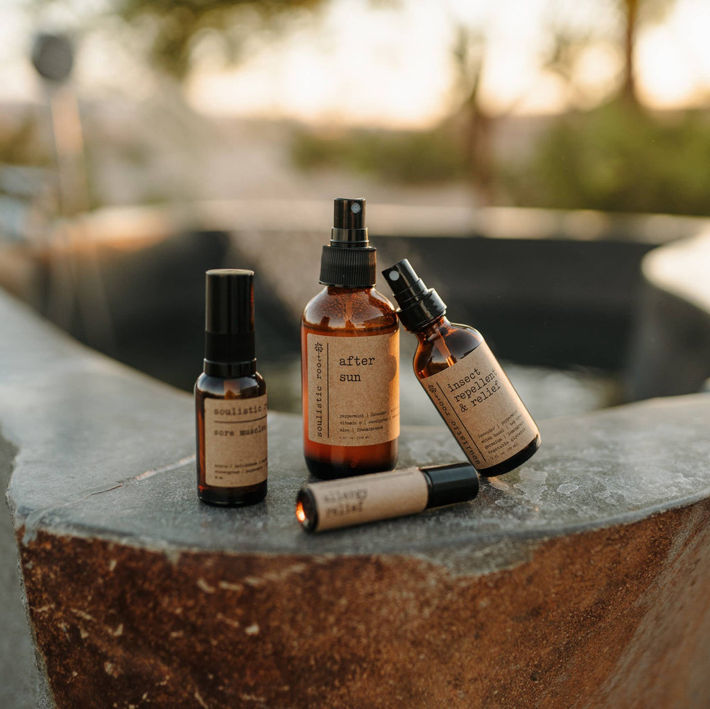 After Sun Spray – Aloe & Essential Oils for Sunburn Relief: 2 oz