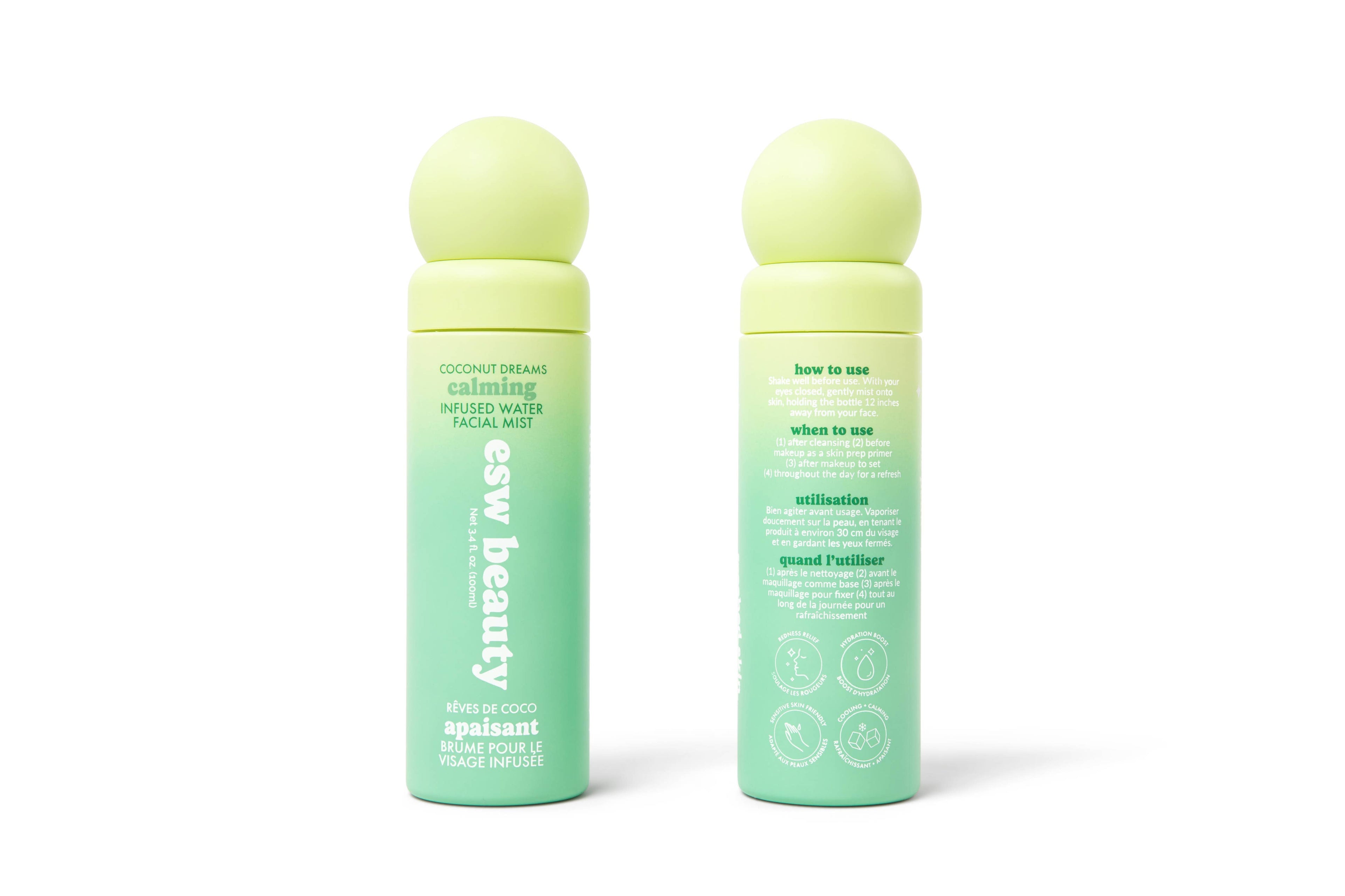 Coconut Dreams Calming Infused Water Facial Mist