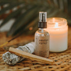 Smudge Spray With Amethyst Crystals