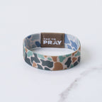Tap To Pray™ Wristbands - River Rock Camo Classic & Sage: Small