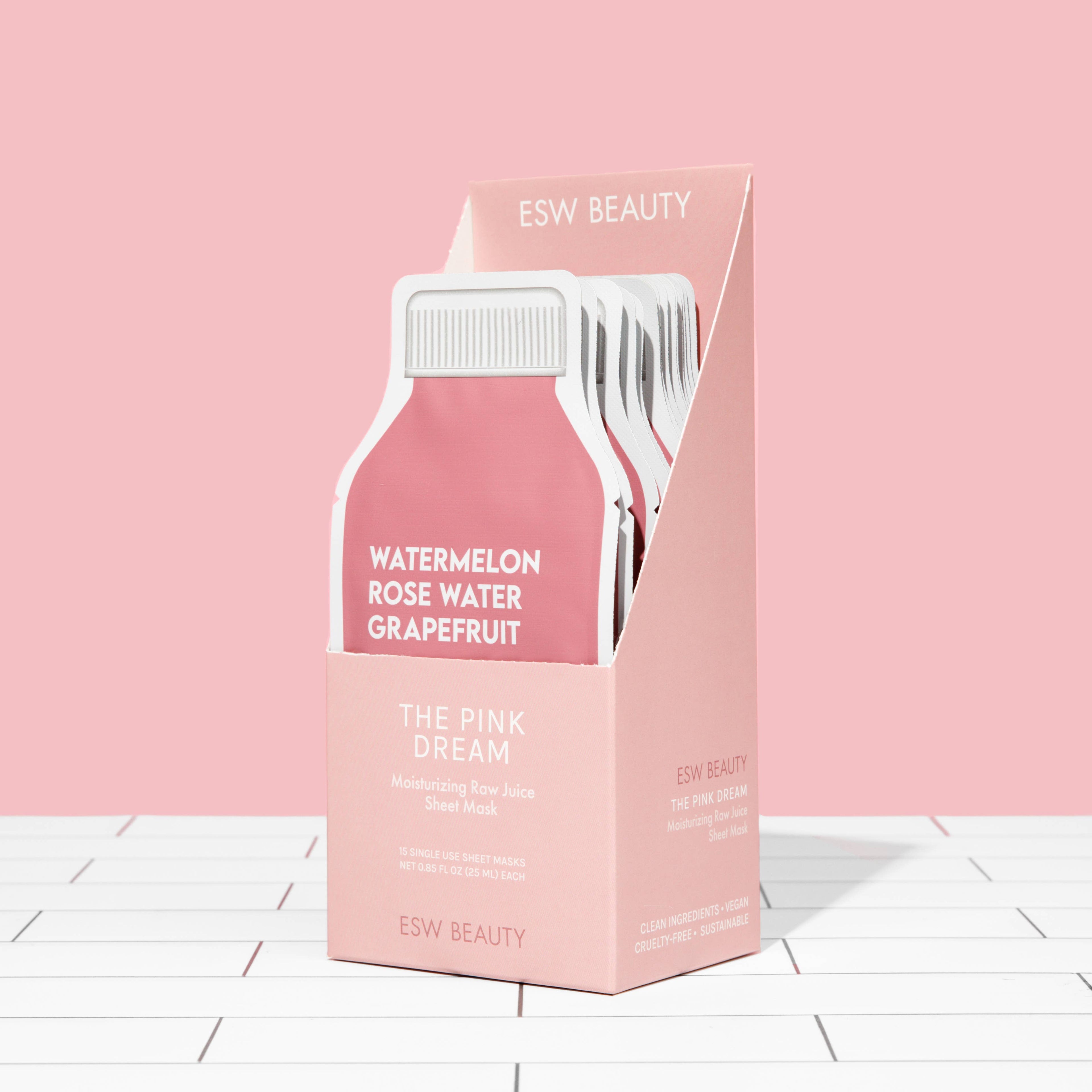 The Pink Dream Moisturizing Sheet Mask
