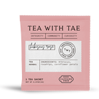 Hibiscus Rose Herbal Tea - Individually Wrapped Tea Bag