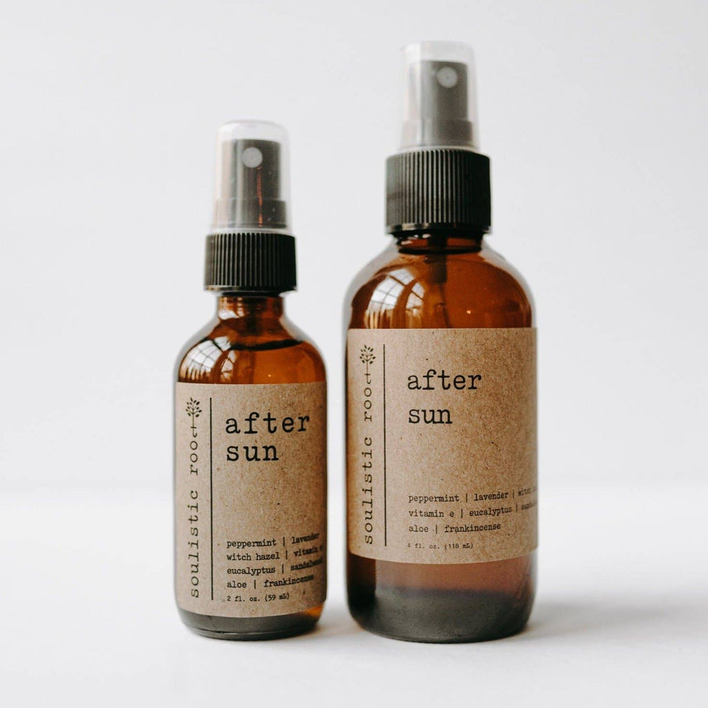 After Sun Spray – Aloe & Essential Oils for Sunburn Relief: 2 oz
