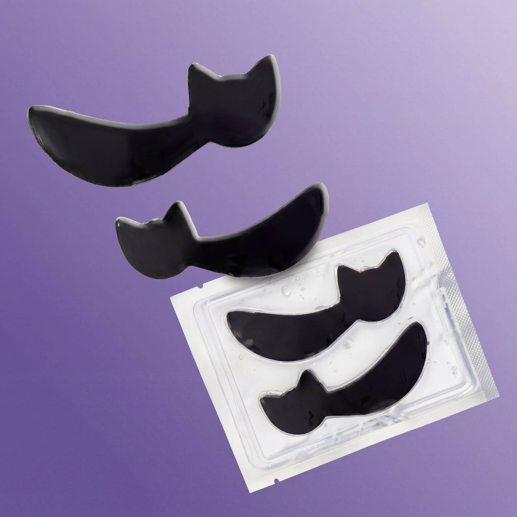 Halloween Cat-Shaped Smoothing Undereye Patches  | 6 Pk
